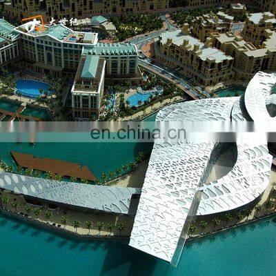 Super Hotel Abs Material 3d Miniature Model Uae photo-4