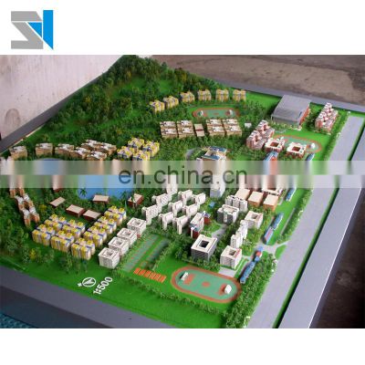 school project 3d building model, Maquette architectural