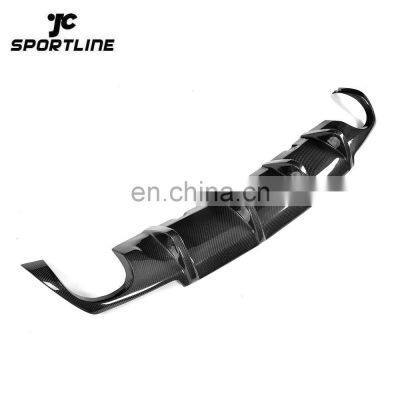 Carbon Fiber Car Diffuser Lip for Volkswagen Scirocco R Coupe 2-Door 10-12