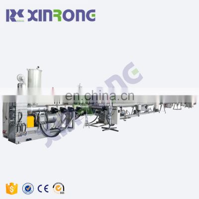 hdpe gas pipe extrusion line pe pipe production line for uzbekistan