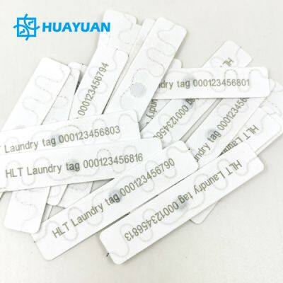 860-960mhz Programmable Washable UHF Fabric Textile Waterproof RFID Laundry Tag
