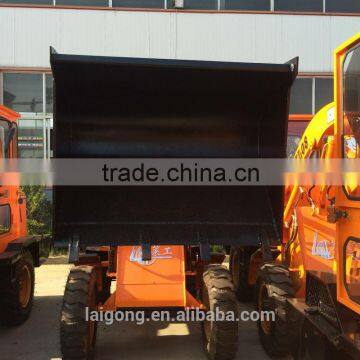 Compact bucket loader shandong laigong brand