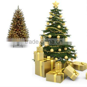 New Design Factory Wholesale Yellow Christmas Tree