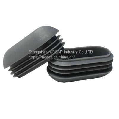 Plastic Furniture Oval Tube Plugs for Table Chair Desk Pipe photo-4
