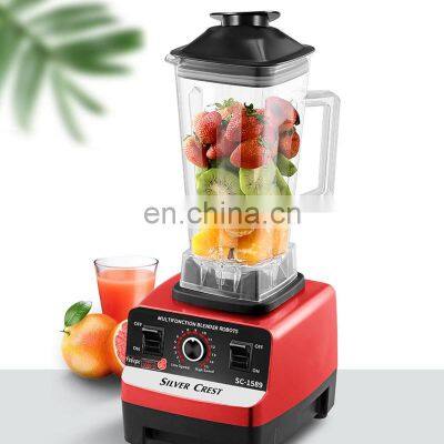 Professional Countertop Electric Juicer Silver Crest Blender For Shakes And Smoothies