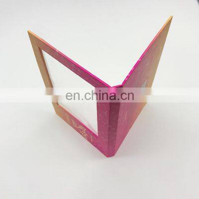 Custom Printed Cardboard 10 Hole Eyeshadow Palette Luxury 18 Color Pigment Eyeshadow Primer Box