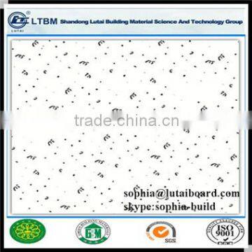 Medium density fiber cement board ceiling tiles