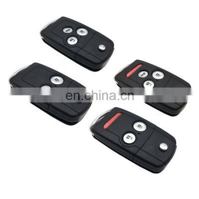 2 / 2 + 1 / 3 / 3+1 Flip Folding Buttons Car Remote Smart Key Case Shell Cover Fob For Honda Acura