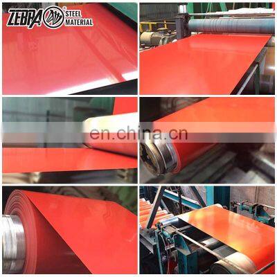 Prime Prepainted Galvanized PPGI Steel Coils Color Coated RAL 9024 Galvanised Goil Gor Roofing Sheet photo-5