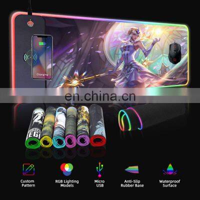 Mousepads Led xl Xxl Large Gaming Wireless Charger Blank Rgb Mouse Pad photo-3