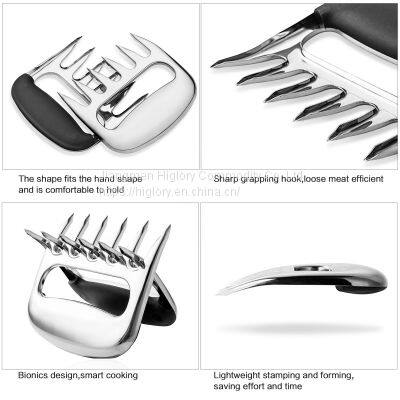 Hot Selling Amazon Stainless Steel Outdoor and Kitchen Meat Shredder BBQ Bear Claws Shredder photo-5