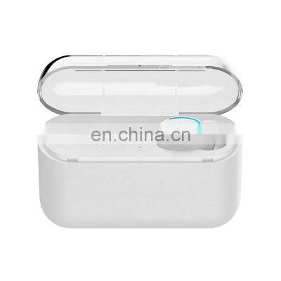 Portable BT 5.0 Q32 In-ear Invisible Mini Cheap Wireless Earpiece Earbud With 1500mah Charging Case photo-2