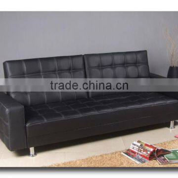 Multifunctional Leather Sofa Come Bed Design