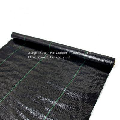 100GSM Green Line Landscape Fabric Mat Ground Cover Matting for Gardens photo-2