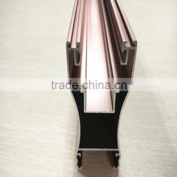 Deft Design Finely Processed Luxury Gold Aluminum Profile