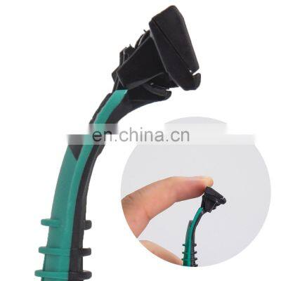 3 Blades Men Beard Razor Stainless Steel Sharp Disposable Razor Factory Wholesale Male Beard Razor Blade Lubricant Strip LY3-01G photo-3