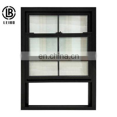 Italian single suspension double glass vertical sliding window