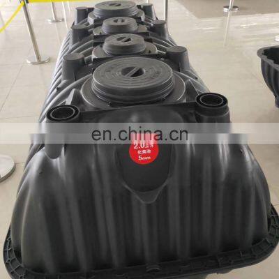 Wastewater Treatment Plant 1.5 m3 PP/PE Plastic Three-compartment Septic Tank