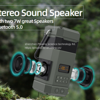9 in 1 Multifunction Led Solar Lantern Portable Hand Crank Radio With Bluetooth Speaker, Power Bank, SOS, Solar Panel and Retractable Lamping
