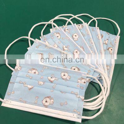 New Design Comfortable Earloop Disposable Non Woven Kids Children'S Nose Child Character Kids Face Mask For Kids photo-5
