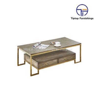 Free Sample Gold Marble Tall Wood Stainless Steel Metal Modern Moroccan Round Mirrored Coffee Table