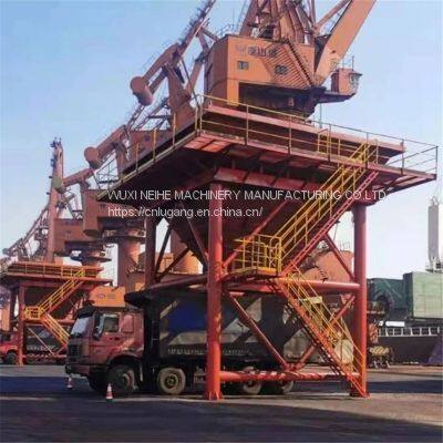 Movable Cement Port Hopper Discharging Bulk Crago for Loading Truck