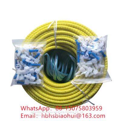 Secondary grouting pipe Spring skeleton grouting pipe PVC grouting pipe 8 * 12 one-time grouting pipe