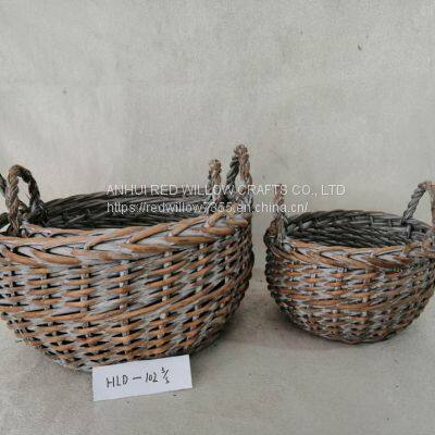 Mini Willow Baskets Small Wicker Woven Basket with Handle