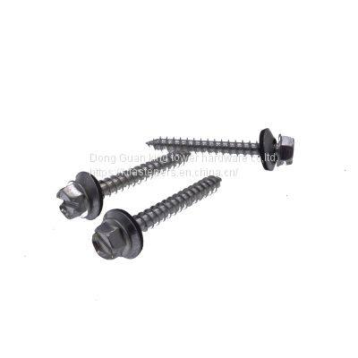 Factory Direct Sales Slotted External Hex Flange Head 3 Parts Sems Screw photo-4