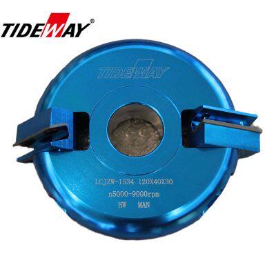 TIDEWAY Woodworking Adjustable Bevel Shaper Cutter Head In Carbon Steel Or Aluminum photo-2