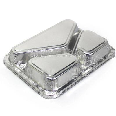 Small Aluminum Container Disposable Aluminum Foil Food Container for Sale photo-3