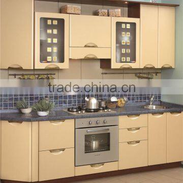 Modular Solid/MDF Wood Kitchen Cabinet photo-2