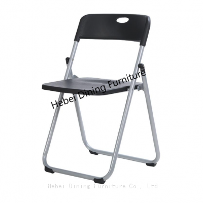 Dining Furniture Blow Molded Plastic Seat With Plastic Leg Ends Chairs Folding Plastic Chair photo-4
