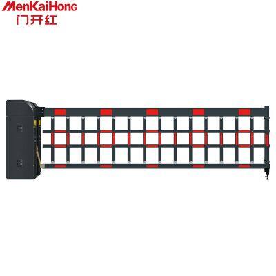 Electric Telescopic Door Stainless Steel Aluminum Alloy Sliding Door Suspension Door Linear Door School Construction Site Unit Factory Gate