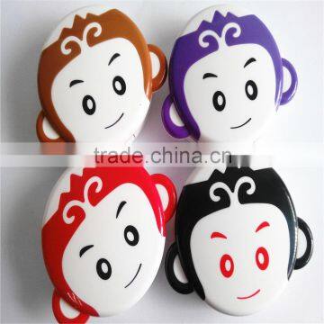 colorful lovely plastic cute contact lens case wholesale