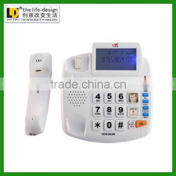 24 hours free guard caller ID big button SOS telephone