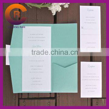 Paper Custom Logo Printed 2014 Wedding Invitation Cards photo-4