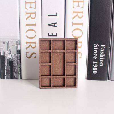 Wooden Miniature Jewelry Holder Mini Jewelry Rack Storage Tray