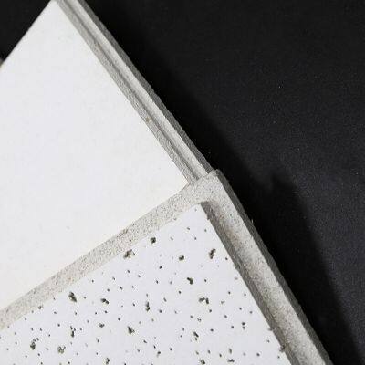 Sleek Decorative Panel Acoustic Panel Building Material Ceiling Panel Mineral Fiber Panel Ceiling Covering Ceiling Decoration
