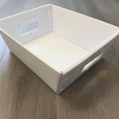 PP Corrugated Stackable Picking Bins Stackable Corrugated Plastic Picking Totes for Warehouse photo-3