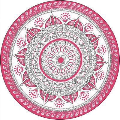 QUICK DRY MICRIFIBER  ROUND BEACH TOWELS MANUFACTURER