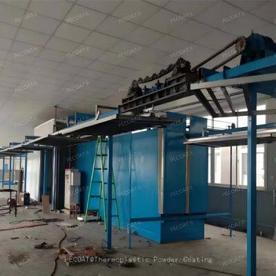 Automatic Semi Automatic Manual Fluidized Bed Dip Powder Coating Equipment Customizable for Refrigerator Shelves photo-2