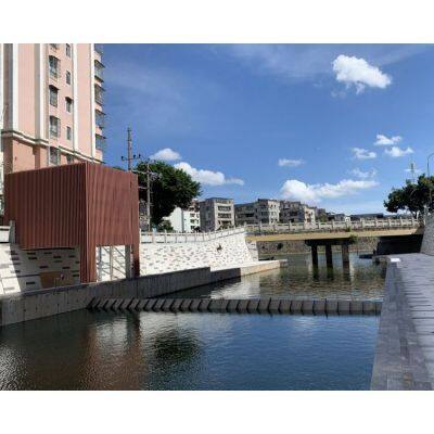 Durable Shield Dam System With Air Bladder for Efficient Water Management