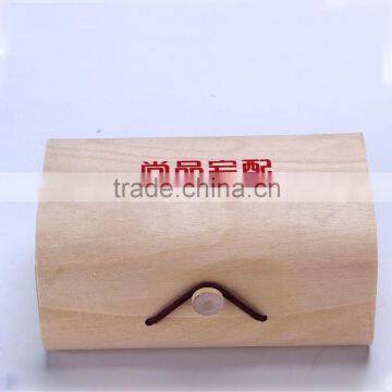 Hot sale birch bark wood box,handmade birch veneer for gift,soft wood gift box