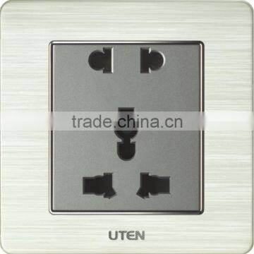 5 pins universal socket, switch and socket