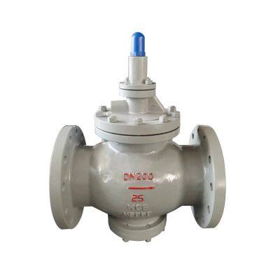 Steam pressure reducing valve Y43H-25C pilot piston cast steel flange high pressure adjustable high temperature 200 stainless steel
