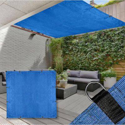 90% Schattennetz FT langlebiges HDPE-Maschenplane mit Ösen, UV-Schutz, Sonnenschutznetz für den Garten