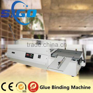 SG-40t desktop glue binding equipment Perfect Glue Book Binding Machine