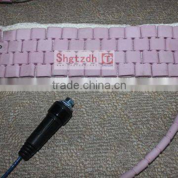 Ceramic heater padding with magnet