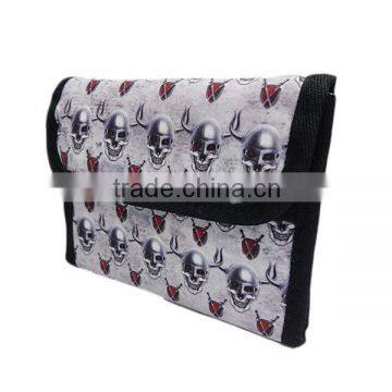 Digital Printing Grey Color Coolest Teen Boy Polyester Wallet photo-4